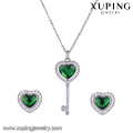 set-46 xuping cœur élégant mis luxueux ensemble de bijoux coeur élégant Swarovski Elements